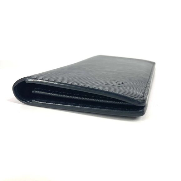 LOUIS VUITTON M60622 Epi Portefeuille Brazza Long Wallet Epi Leather Noir Black - Picture 3 of 16